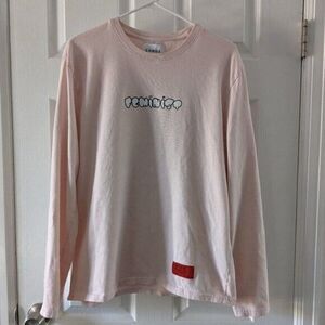 Cute CHNGE Feminist Graphic Message Long-Sleeved Tee Sz M  VGUC